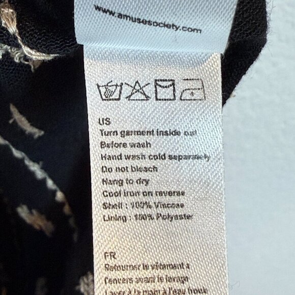 Black Maxi Dress Embroidered Beach Button Up Large - Picture 13 of 15